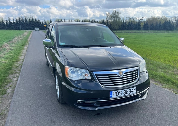 Lancia Voyager cena 42900 przebieg: 237000, rok produkcji 2011 z Ciechanów małe 106